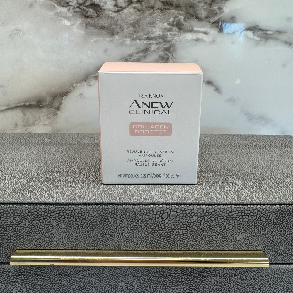 Isa Knox Anew Clinical Collagen Booster Rejuvenating Serum 60 Capsules NEW